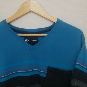 Billabong V-neck Pocket Tee